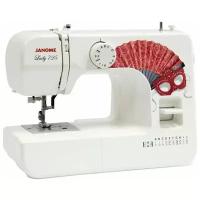 Швейная машина Janome Lady 725, бело-красный