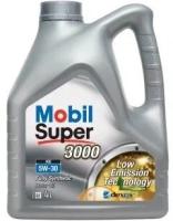 Моторное масло Mobil Super 3000 XE 5W-30 синтетическое 4 л