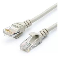 Патч-корд Atcom Патч-корд UTP 3 m, литой, RJ45, Cat.5e, серый, 30 м, 1 шт., серый