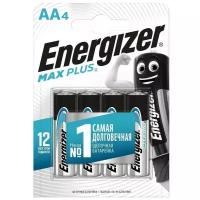 Батарейка Energizer Max Plus AA, 4 шт