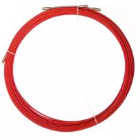 Протяжка кабельная Rexant, стеклопруток, d 3,5 мм, 30 м, красная