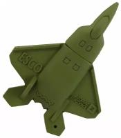 USB Флешка сувенирная подарочная Самолет Зеленый 32 ГБ