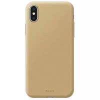 Чехол Air Case для Apple iPhone XS Max, золотой, Deppa 83364