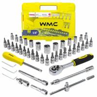 Набор инструмента 46пр. 1/4'(6-гран.)(4-14мм) WMC TOOLS WMC-2462-5 EURO