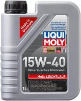 1932 LiquiMoly Минеральное моторное масло MoS2 Leichtlauf 15W-40 1л