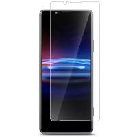 Защитное стекло на Sony Xperia Pro-I/Сони Иксперия Про-1 (Гибридное - пленка + стекловолокно) прозрачное на Экран, Brozo