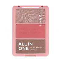 Lamel Professional All in One face contour palette