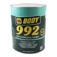 Body 992. Грунт антикоррозийный однокомпонентный 1К, серый, 5кг