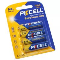 Батарейка PKCELL Extra Heavy Duty AA/R6, в упаковке: 4 шт