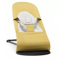 Шезлонг BabyBjorn Balance Soft (хлопок/джерси), yellow/grey