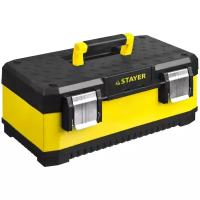 Ящик STAYER Professional 2-38011-18_z01, 49.8x28.9x22.2 см, 19.5'', черный/желтый