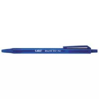 BIC ручка шариковая Round Stic Clic, 0.32 мм (926376/926377), синий цвет чернил, 1 шт
