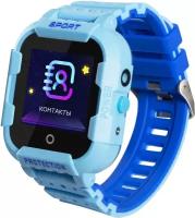 Детские смарт часы-телефон Smart Baby Watch Wonlex KT03 с GPS и камерой. Противоударные и водонепроницаемые. Голубые