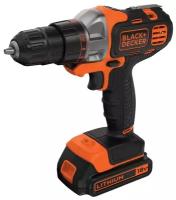 Дрель-шуруповерт Black+Decker MT218K, От аккумулятора, 1 АКБ