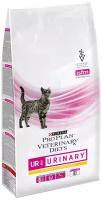 Сухой корм для взрослых кошек Pro Plan Veterinary Diets UR Urinary с болезнями нижних отделов мочевыводящих путей с курицей 1.5 кг