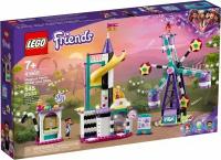 Lego Friends Конструктор Lego Friends Волшебное колесо обозрения и горка 545 деталей 41689