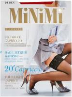 Чулки MiNiMi Capriccio, 20 den, размер 2-3, розовый, красный