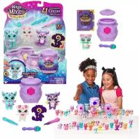 Moose Magic Mixies Mixlings Sparkle Magic Mega 4 pack мини котёл с четырьмя питомцами Микслинг, 14661