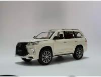 Металлическая инерционная машинка Лексус ЛХ570 Lexus LX570 1:24 21 см