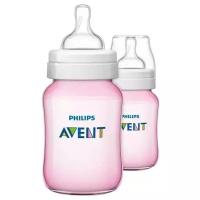 Philips AVENT Бутылочки полипропиленовые Classic+ SCF563/27, SCF564/27, SCF565/27 260 мл, 2 шт., с 1 месяцев