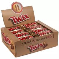 Батончик Twix с карамелью, 55 г, 40 шт