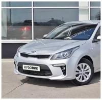 Бампер передний в цвет кузова Kia Rio 4 Киа Рио RHM - SLEEK SILVER - Серебристый