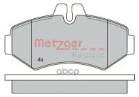 METZGER 1170274 (0004209720 / 0024200220 / 0034202420) колодки с накладками в сборе для дисковых тормозов