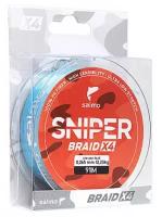 Плетеный шнур Salmo Sniper Braid 4X