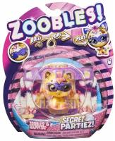 Zoobles Игровой набор Секретная вечеринка трансформирующийся зверек Жираф 6061944/20137617
