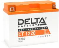 Мото аккумулятор DELTA Battery CT 1220, 205x87x162