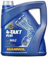 Синтетическое моторное масло Mannol 4-Takt Plus, 4 л, 1 шт