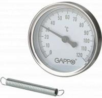 Термометр биметаллический накладной с пружиной Gappo G1475 1
