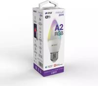 Лампа светодиодная HIPER IoT A2 RGB, E27, C37, 6 Вт, 6500 К