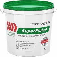 Шпаклевка финишная полимерная DANOGIPS SuperFinish белая 5 кг