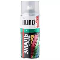 Краска KUDO универсальная металлик Silver grain finish, шоколад, глянцевая, 520 мл, 1 шт