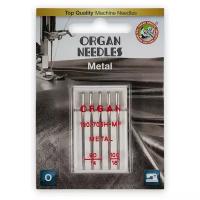 Игла/иглы Organ Metal, серебристый, 5 шт