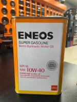 Масло моторное ENEOS Super Gasoline SL, 10W40 1л - полусинтетика