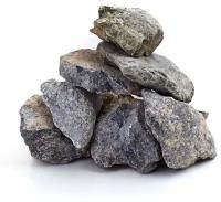 Камни для бани Хромит колотый 10 кг. (фракция 80-130 мм.)