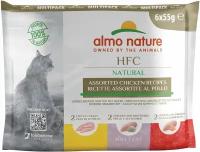 ALMO NATURE CAT CLASSIC NATURE MULTIPACK набор паучей для взрослых кошек ассорти с курицей (6 шт х 55 гр) (1 шт)