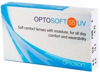 Контактные линзы Optosoft 55 UV, 6 шт