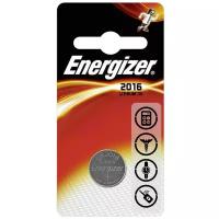 Батарейка Energizer CR2016, в упаковке: 1 шт