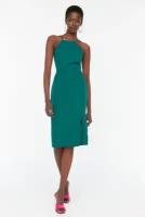 Платье TRENDYOL Платье TRENDYOL Trendyol TWOSS19BB0501, размер: 40, зеленый