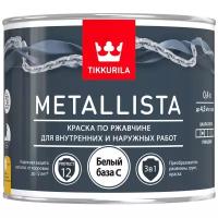 Краска для металла по ржавчине 3в1 Metallista TIKKURILA 0,4 л бесцветная (база С)