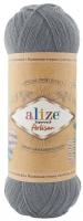 Пряжа Alize Superwash Artisan (Ализе Супервош Артизан) - 1 моток, Серый (836), 75% шерсть супервош, 25% полиамид, 420м/100г