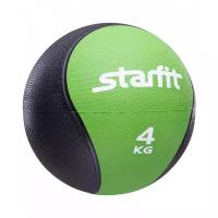 Медбол Starfit PRO GB-702, 4 кг зеленый 22.8 см 4 кг
