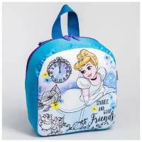 Рюкзак детский, с мигающим элементом, отдел на молнии, «Принцессы»‎, Disney