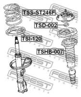 Опора амортизатора TOYOTA ISIS ANM10/ZGM10/ZGM11/ZNM10 2004- TSS-ST246F FEBEST TSS-ST246F