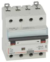 Выключатель автоматический дифференциального тока 4п C 25А 30мА тип AC 10кА DX3 4мод. Leg LEGRAND 411188 (1 шт.)