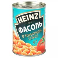 Консервация Фасоль Heinz белая в томатном соусе ж/б, 415г