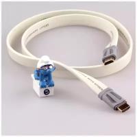 Кабель HDMI - HDMI QED (QE7402) Performance e-Flex HDMI White 2.0m